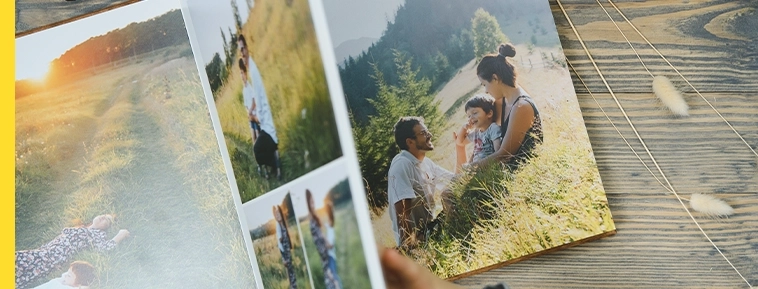 Mjukpärmat fotoalbum