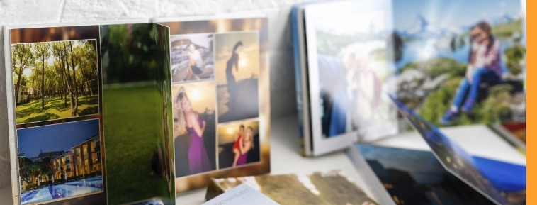 Hårdpärmat fotoalbum