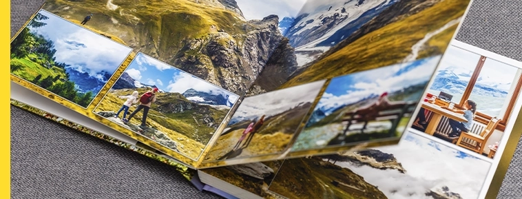 Hårdpärmat fotoalbum